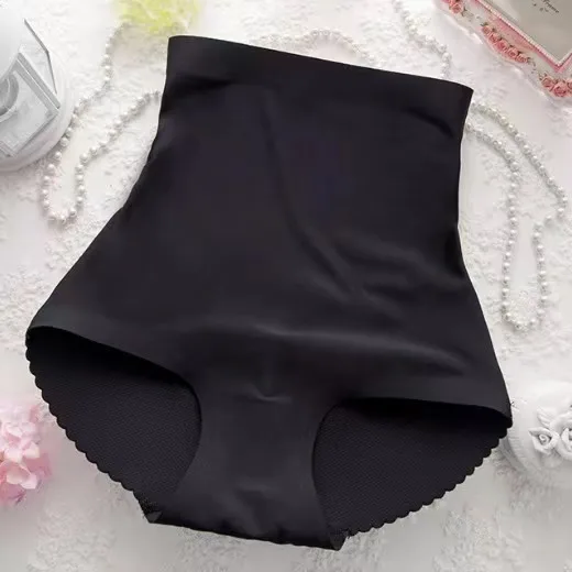 High waist black
