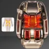 4d AI Voice Body Detection Massage Chair with Electric Legs Full Body 4d Eectric Luxury Vibrating Relaxing  massage chairs sofa 4