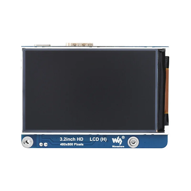 Waveshare 3.2 인치 IPS 디스플레이 480X800 - 호환 인터페이스 Raspberry Pi Jetson Nano PC 용 조정 가능한 백라이트 밝기