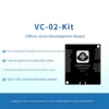 VC-02-Kit AI Intelligent Offline Voice Recognition Control Module Development Board 3