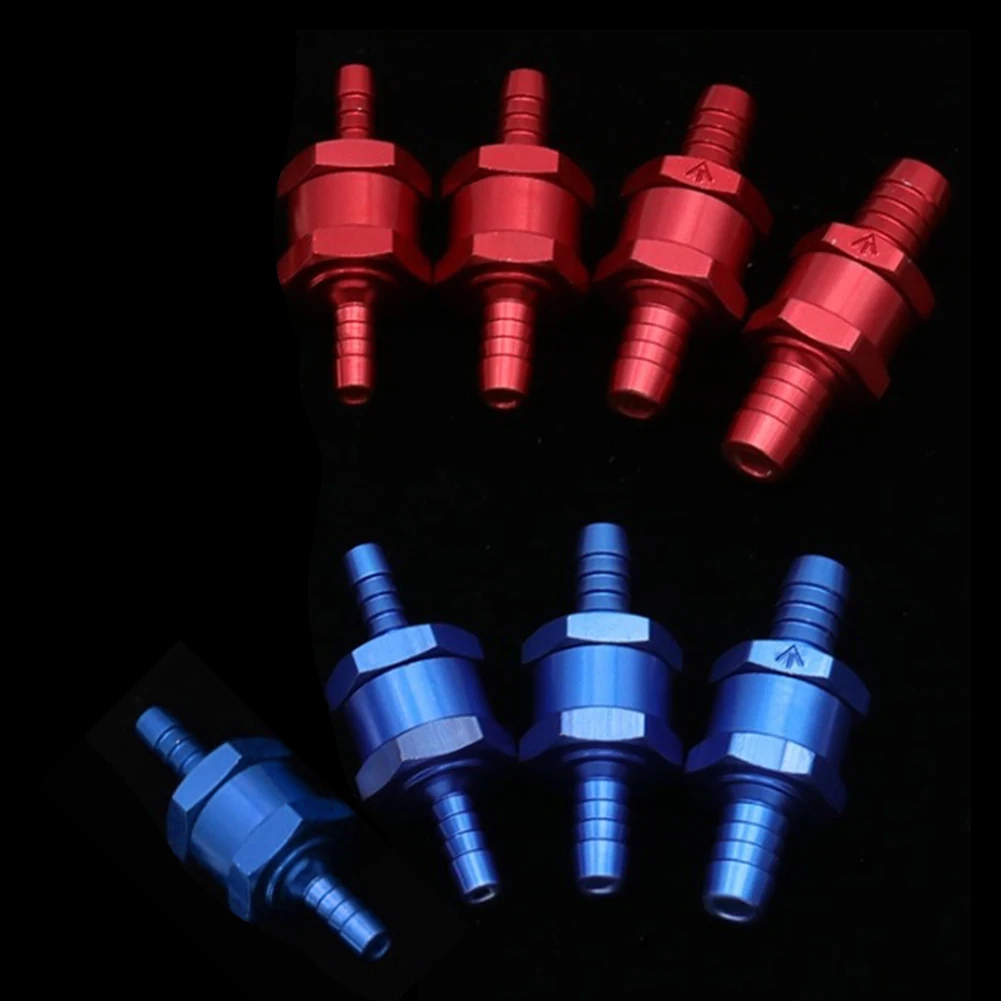 연료 비반환 체크 밸브 세트, 가솔린 디젤 물 연료 라인, 무방향, 6mm, 8mm, 10mm, 12mm, 4 개