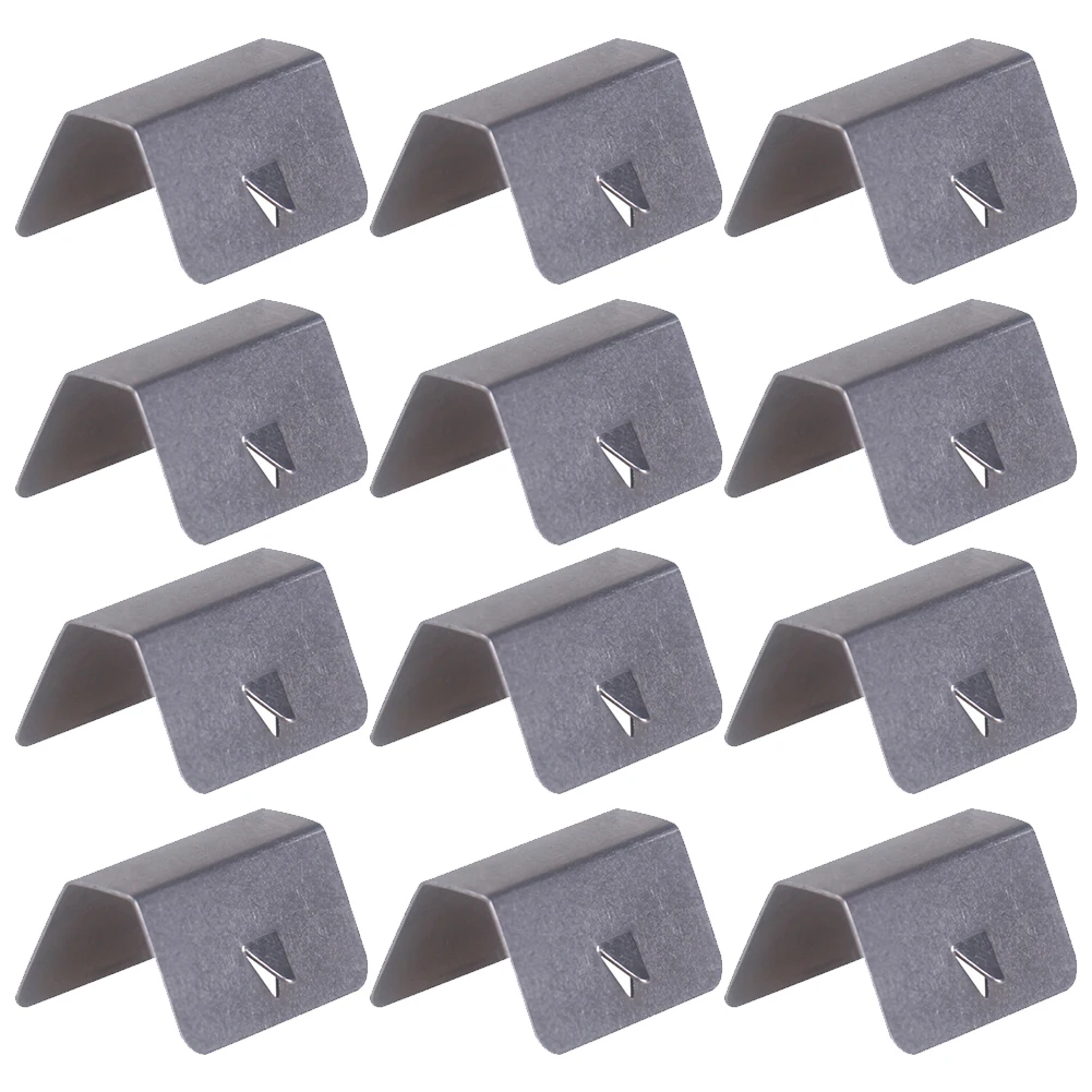

4/6/8/12pcs Wind Rain Deflector Channel Retaining Clips Stainless Steel For BMW For Toyota Window Deflectors Accessories