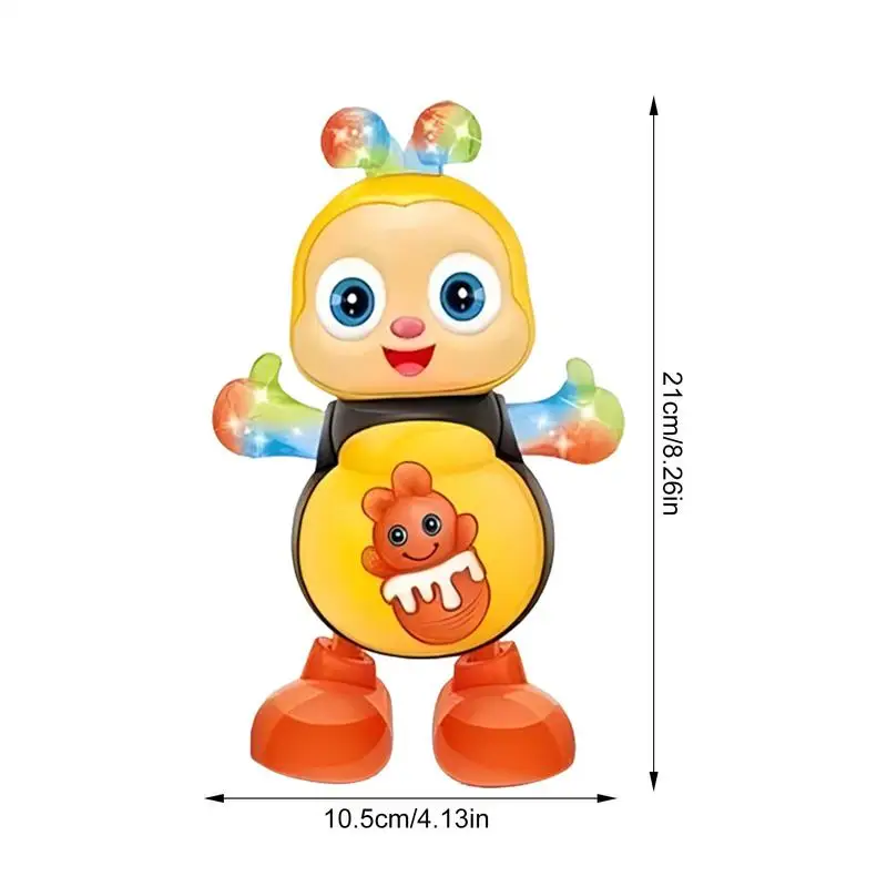 Dancing Bee Vocal Toys Cartoon Pets Electric Music Toy With Sound Flash Lighting Sing Dance for Kids Interactive Educational Toy 5
