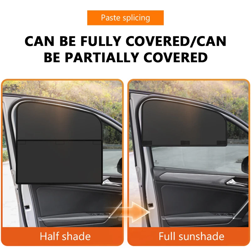 Enhanced Magnetic Car Sunshade Cover with UV Protection and Thicken Middle Paste Design