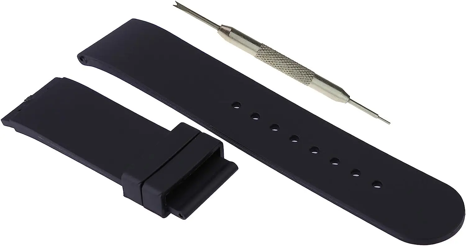 Compatible with U Boat U1001 Watch, Rubber Silicone 22mm