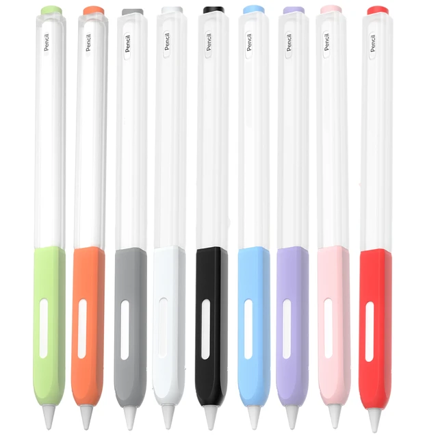 Housse De Stylet Pour Apple Pencil 2, Étui En Silicone Souple