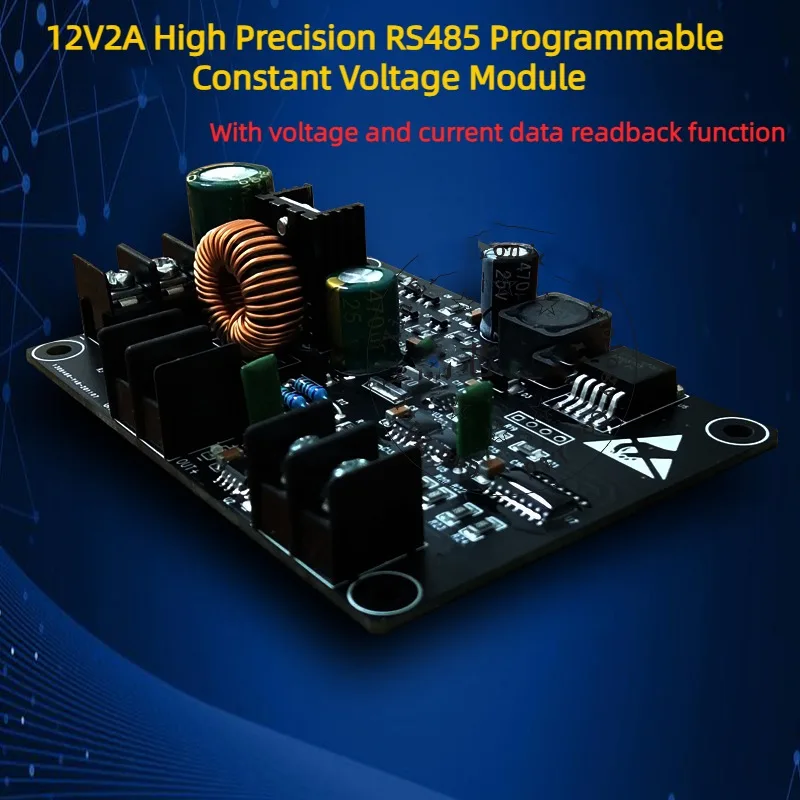 

Precision RS485 Programmable Numerical Control Constant Voltage Power Supply Module with Output Voltage and Current Monitoring