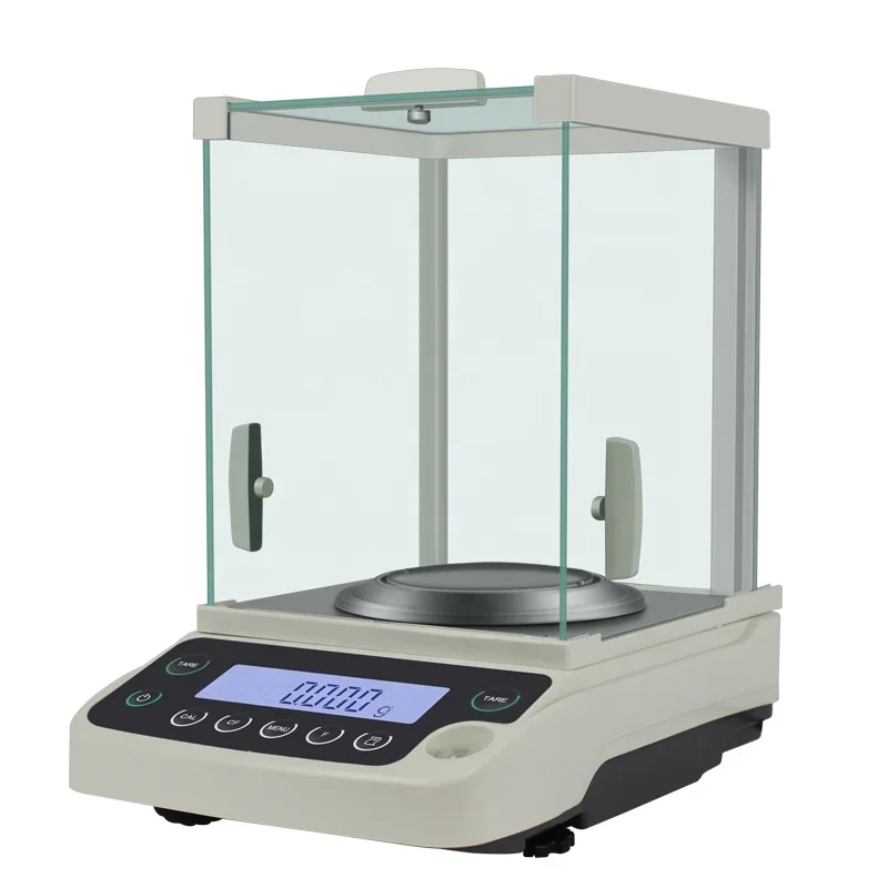 

High Precision 220g 0.001g External Calibration Analytical Balance Scale For Laboratory/Jewelry Weighing