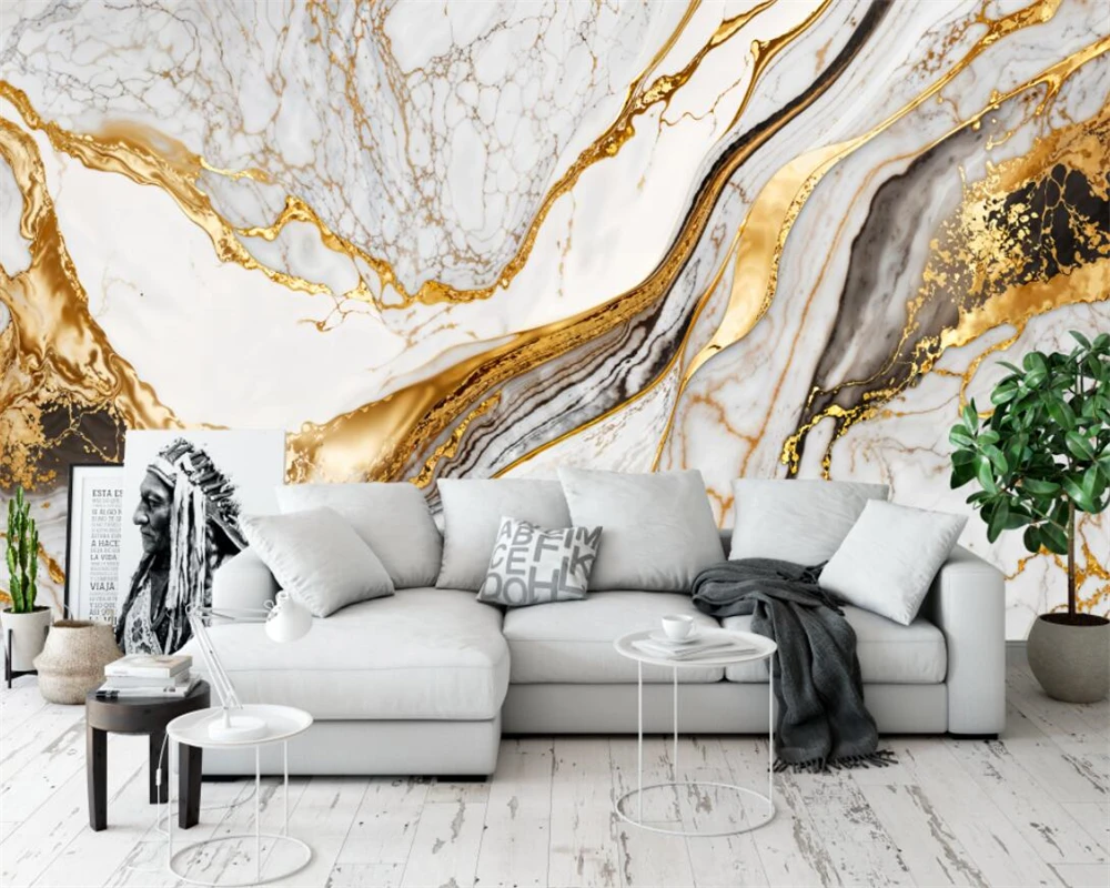 Beibehang-personalizado Tridimensional Nordic Marble Papel de Parede Luxo Acessível Moderno Minimalista tv Fundo Sala