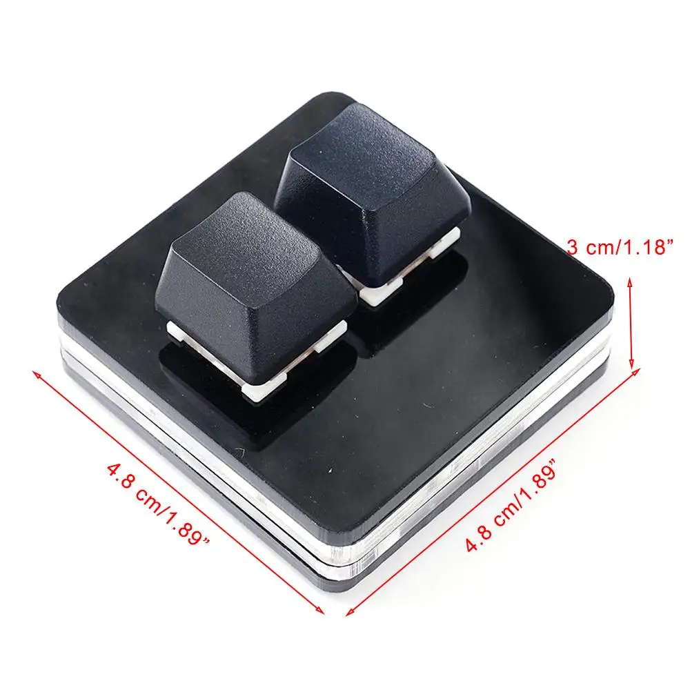 Mini Custom Gaming Keyboard RGB For Linux MacOS Android Raspberry Pi