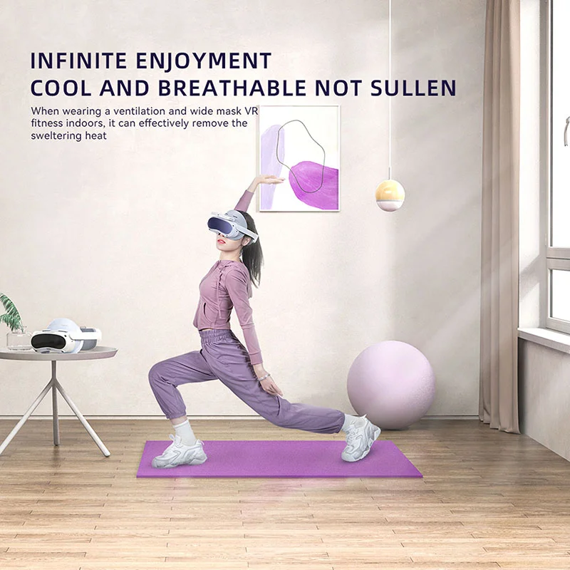 Hibloks VR Face Cover 4 Facial Interface With Radiator Cool Mask Widen Face Pad