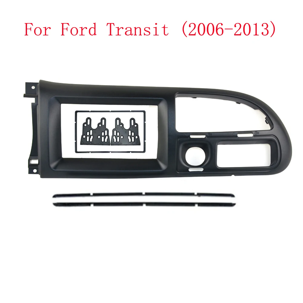 

HAOCHEN 2 DIN Φ стерео панель Fascia Рамка адаптер Комплект для Ford Transit (2006 ~ 2013) # AM3988