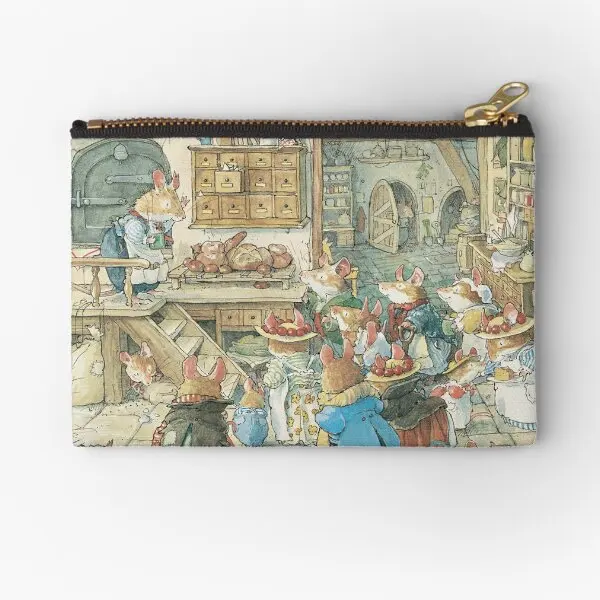 

The Fruits Of The Hedge Zipper Pouches Key Small Women Panties Wallet Pure Money Coin Men Storage Cosmetic Socks Packaging Bag