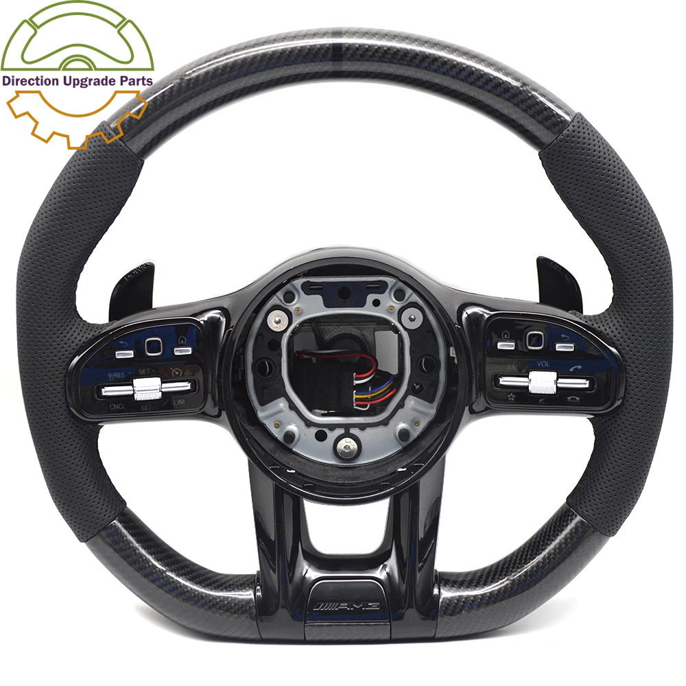 

For Mercedes Benz AMG Carbon Fiber Steering Wheel Assembly