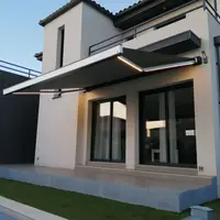 Toldo de Casete Retráctil Automático con Control Remoto