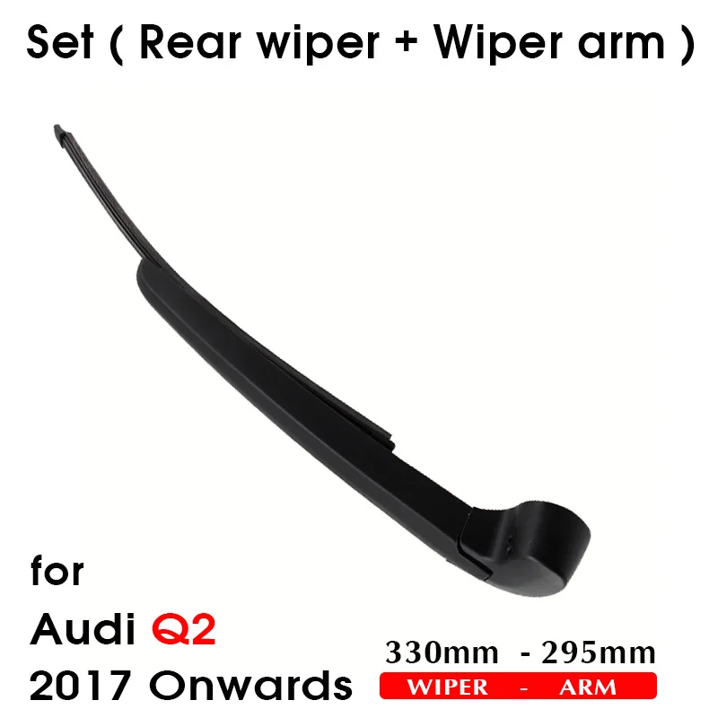 BEMOST Car Rear Windshield Wiper Arm Blade Brushes For AUDI Q2 2017 Onwards Hatchback Windscreen Washer Auto Accessories