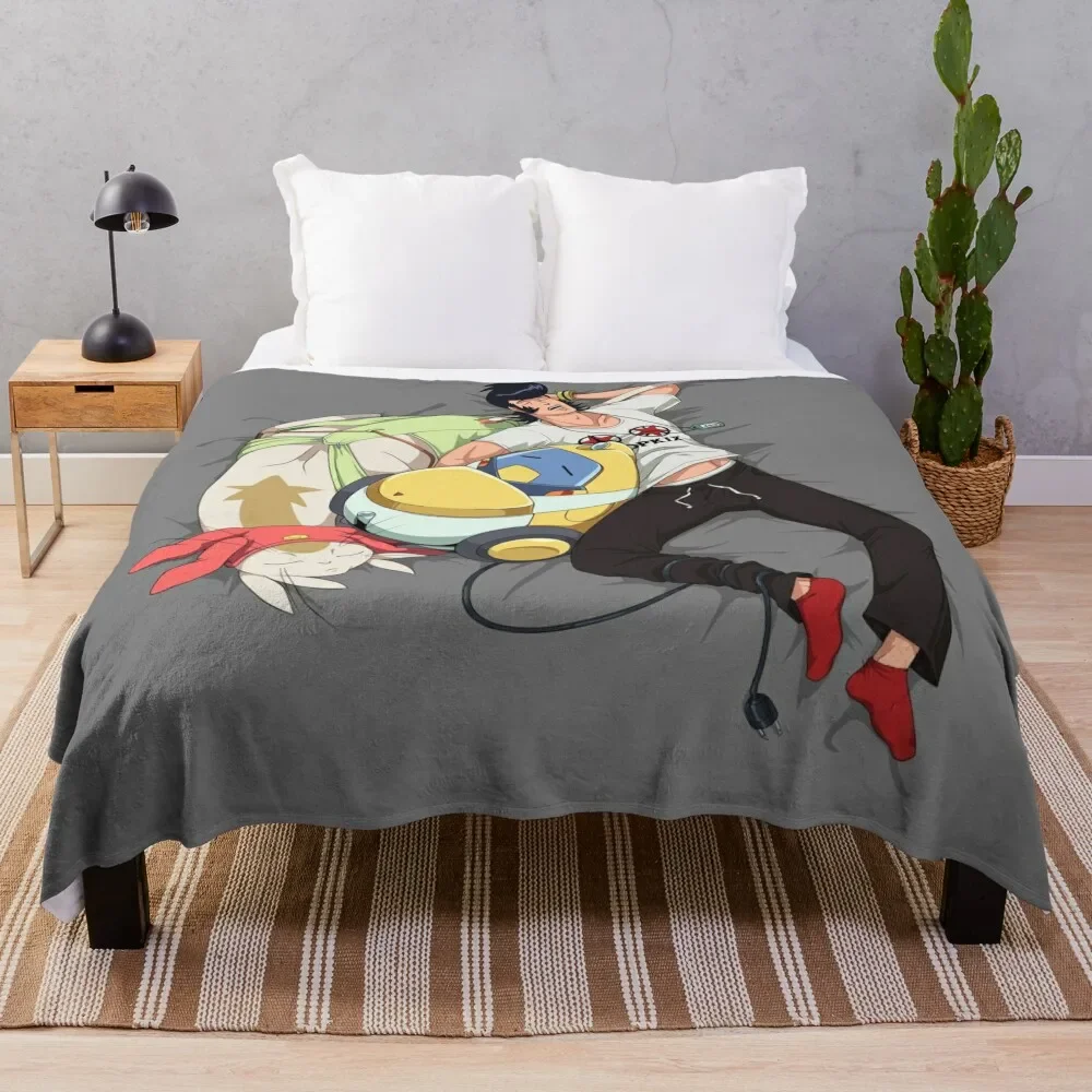 

Snoozing Space Crew Throw Blanket wednesday Hair Travel Blankets For Baby Kid'S Blankets