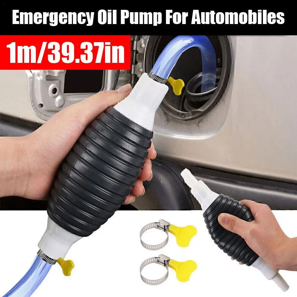 

Manual Oil Pump Gasoline Suction Device Fuel Pump Car Suction Cup Oil Transfer Fuel Pump Gasoline Diesel Siphon Car Oil Saver