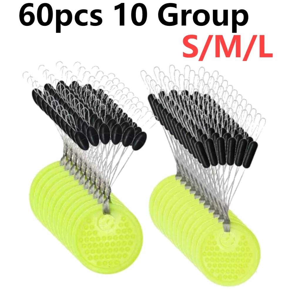 Tubos De Goma Para Pesca, 100 Unidades, Cables De Seguridad | Envío Gratis