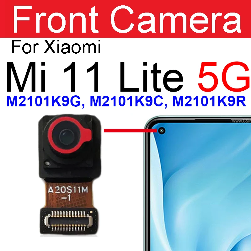 Rear Frontal Selfie Camera Module For Xiaomi Mi 11 Lite 4G 5G
