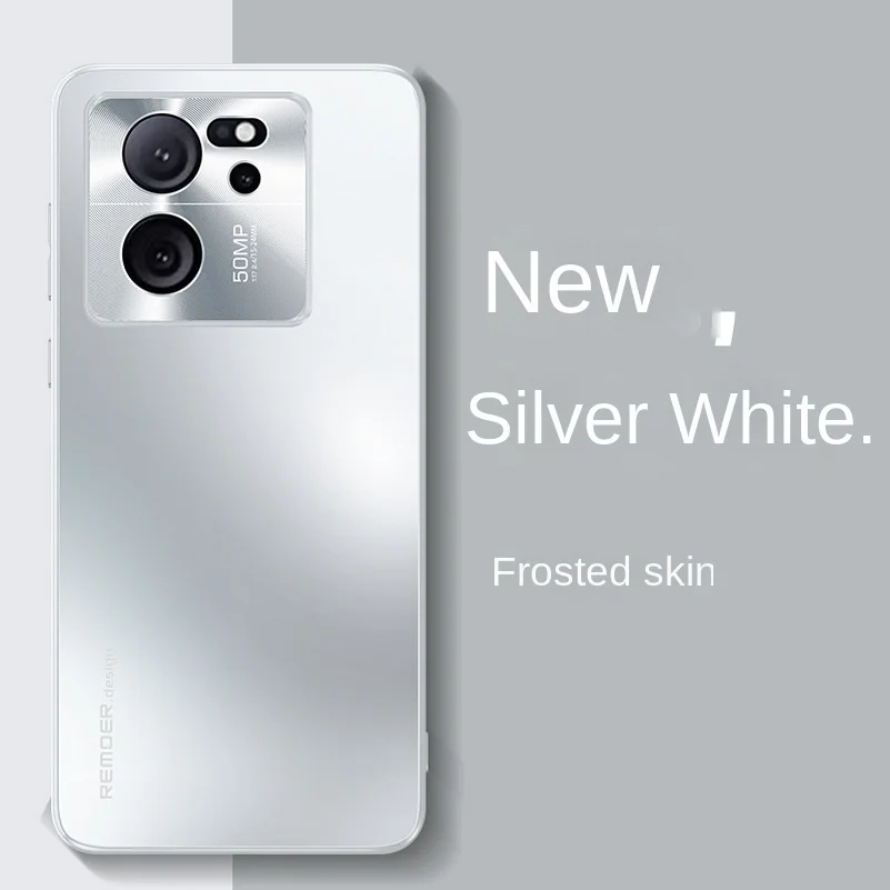 Sleek Matte Acrylic & Metal Camera Guard Shockproof Phone Case