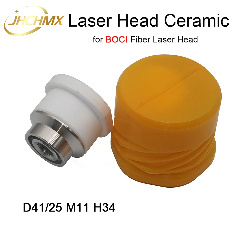 JHCHMX 레이저 세라믹 링 BOCI 노즐 홀더 D41 M11 레이저 커팅 헤드 용 원본 BLT310 BLT421S BLT6102H 부품