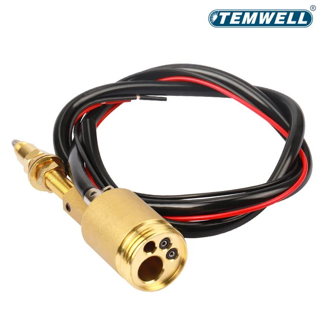 Kit De Adaptador De Conector Euro Para Antorcha De Soldadura MIG - Base De Brida Y Enchufe De Panel De Latón