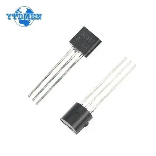 50pcs Transistors BC547 BC557 Each 25pcs BC547B BC557B NPN PNP Triode Transistor DIY Electronic Kit - Image 2
