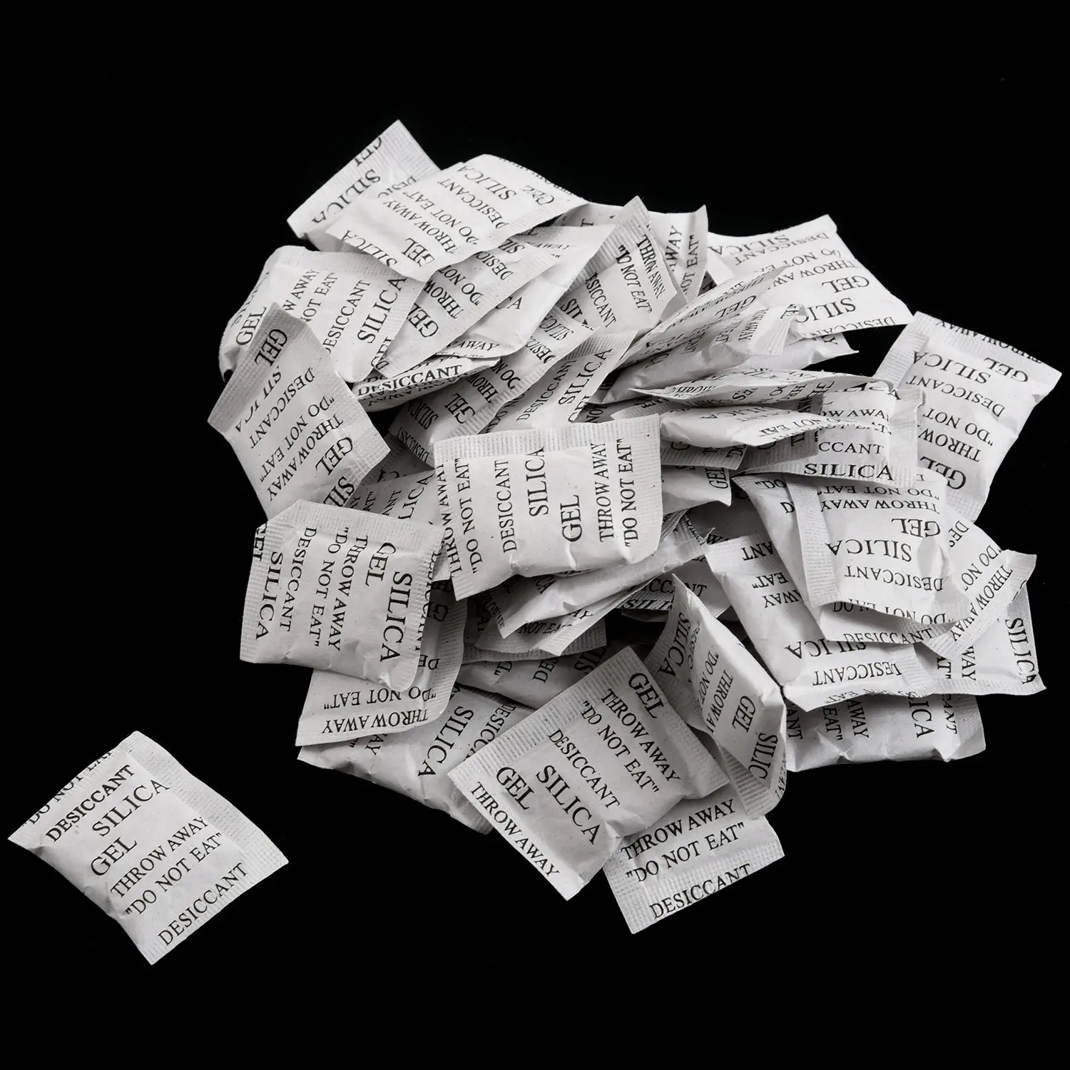 Silica Moisture Humidity Absorber Sachets Bags Desiccant Drying 50 Pcs