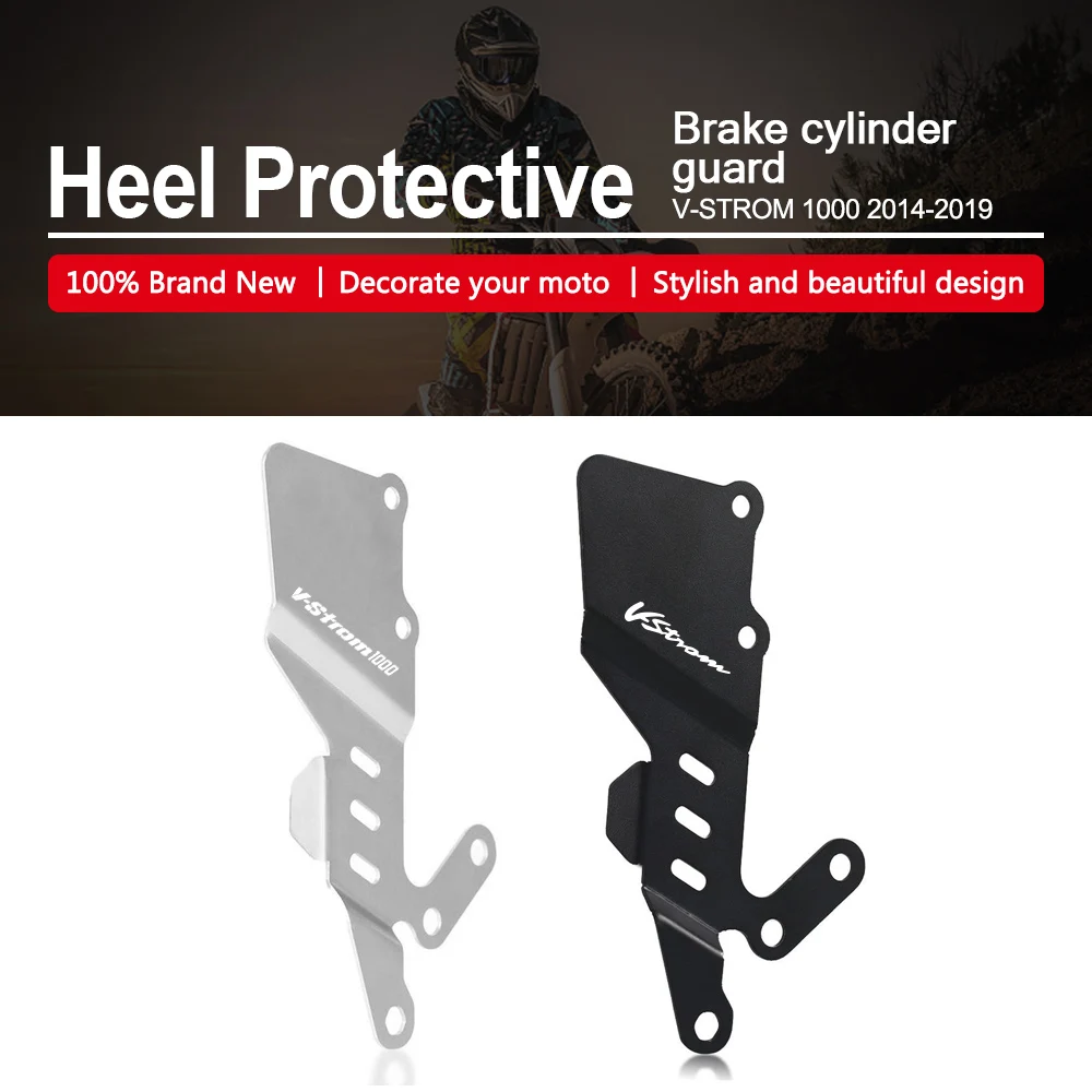 

Rear Brake Master Cylinder Guard Frame Protector FOR SUZUKI V-STROM 1000 VSTROM 2014 2015 2016 2017 2018 2019 Heel Cover Guard