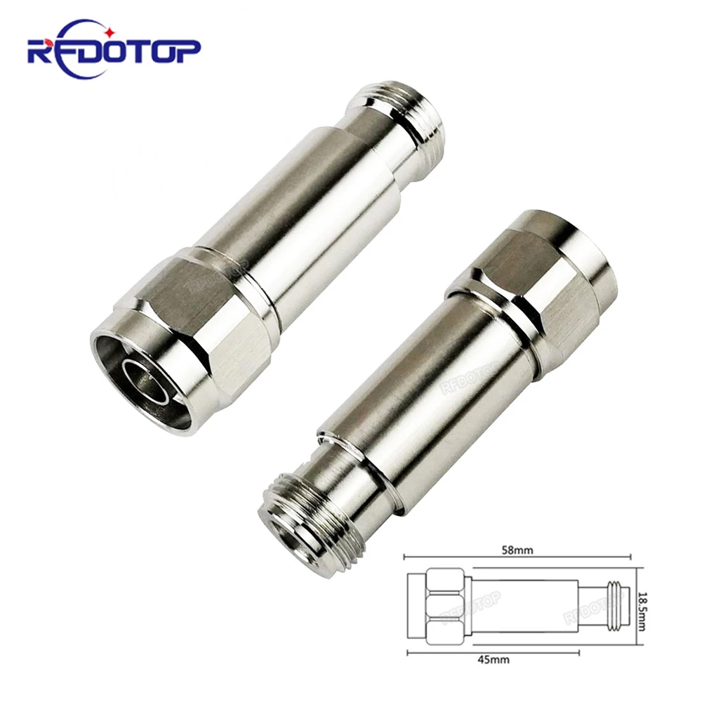 

1PCS 2W N Type Attenuator DC-3Ghz/4Ghz N Male Plug to N Female Jack RF Coaxial Power 50Ohm 1/2/3/5/6/10/15/20/30db/40db