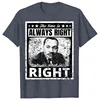 Martin Luther King Jr. MLK Classic The Time Is Always Right T-Shirt Black History Month Gift Customized Products 5