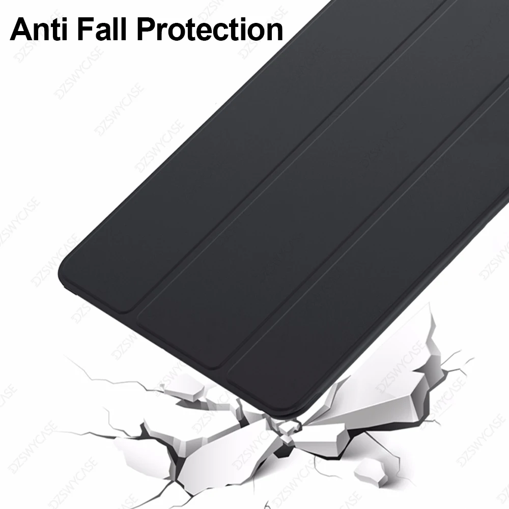 Silicone Slim Trifold Stand Tablet Case with Auto Sleep/Wake and Smart Cover