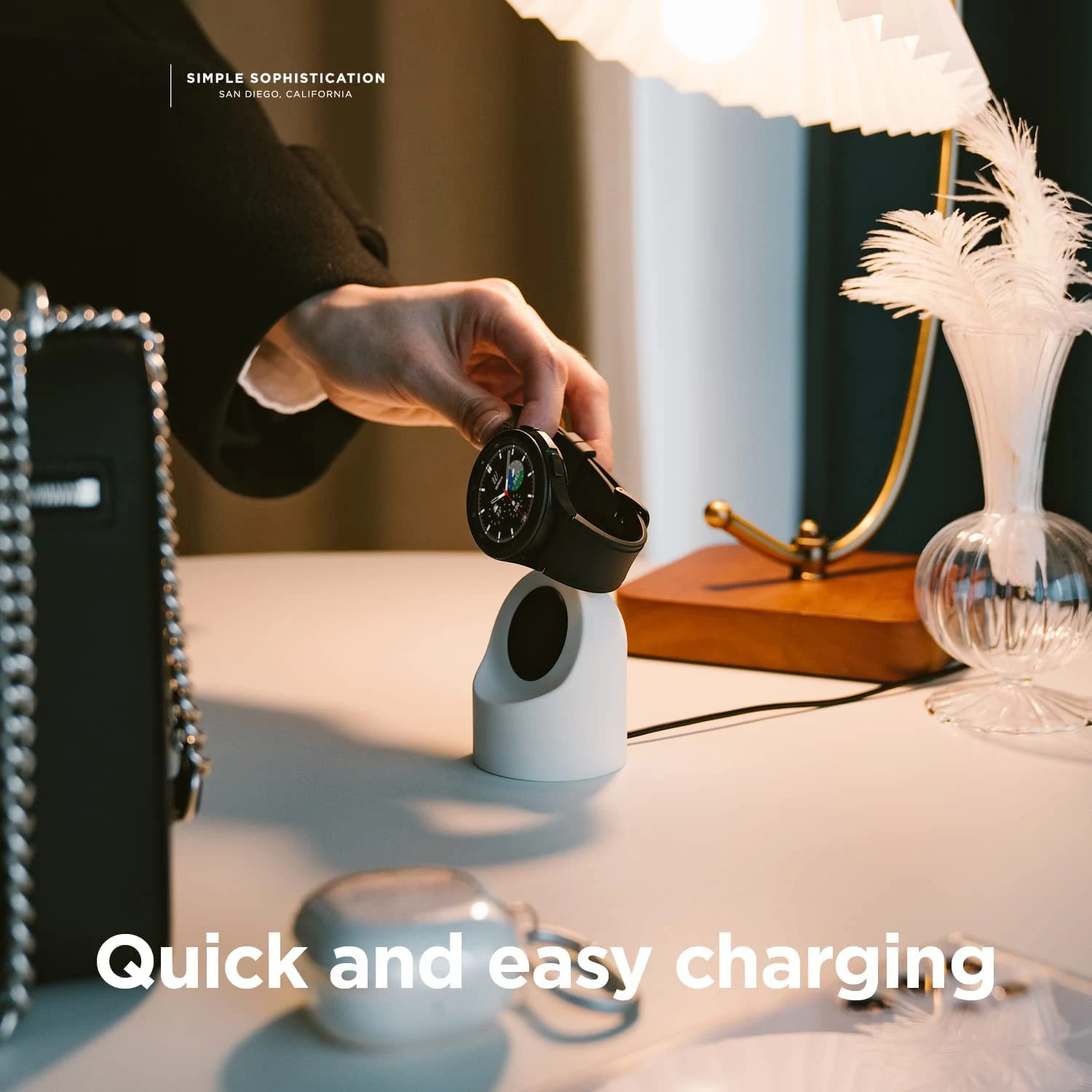 Silicone Charging Stand Seat For Samsung Galaxy Watch 5 Pro Charging Stand Storage Seat for Samsung Galaxy 3 4 5 40mm 44mm 45mm