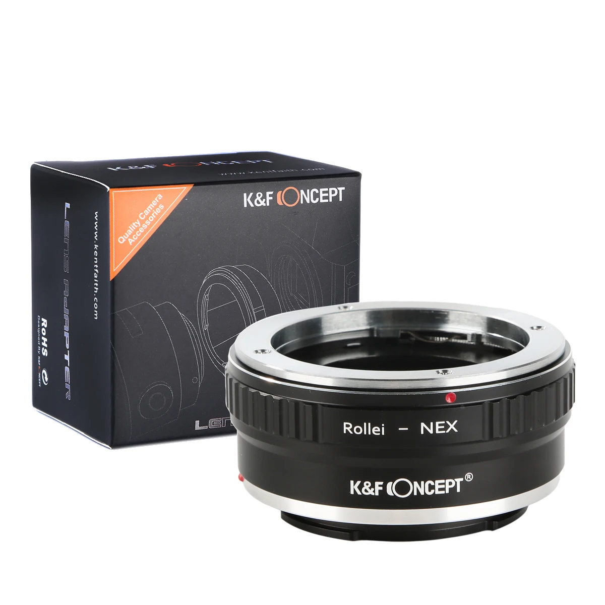 

K & F Concept Rollei-NEX адаптер объектива для Rollei QBM Крепление объектива к Sony E a5000 a6000 A7C A7C2 A1 A9 A7S A7R2 A73 A7R4 A7R5 камера