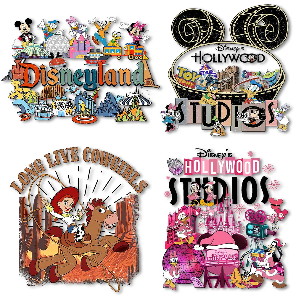 Голливудская студия Cowgirl термонаклейки на одежду