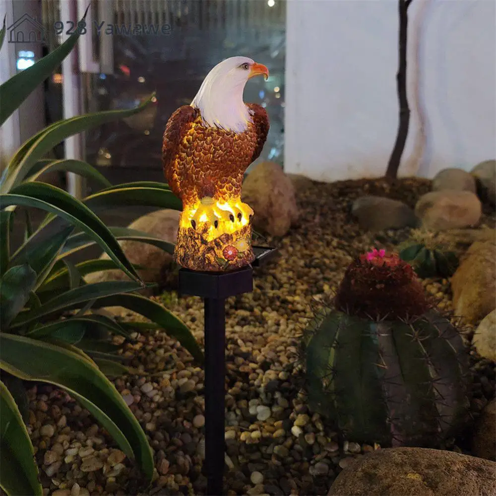 

Sustainable Led Unique Design Garden Decor Eco-friendly Plug-in Outdoor Lawn Light Stylish Eagle Durable Outdoor Lighting