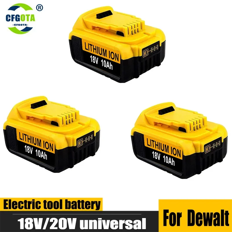 

Аккумулятор ALTO 18 в и 10,0 Ач для электроинструмента DeWalt DCB184, DCB181, DCB182, DCB200, 20 в, 8 А, 18 в, 18 В, 3 шт.