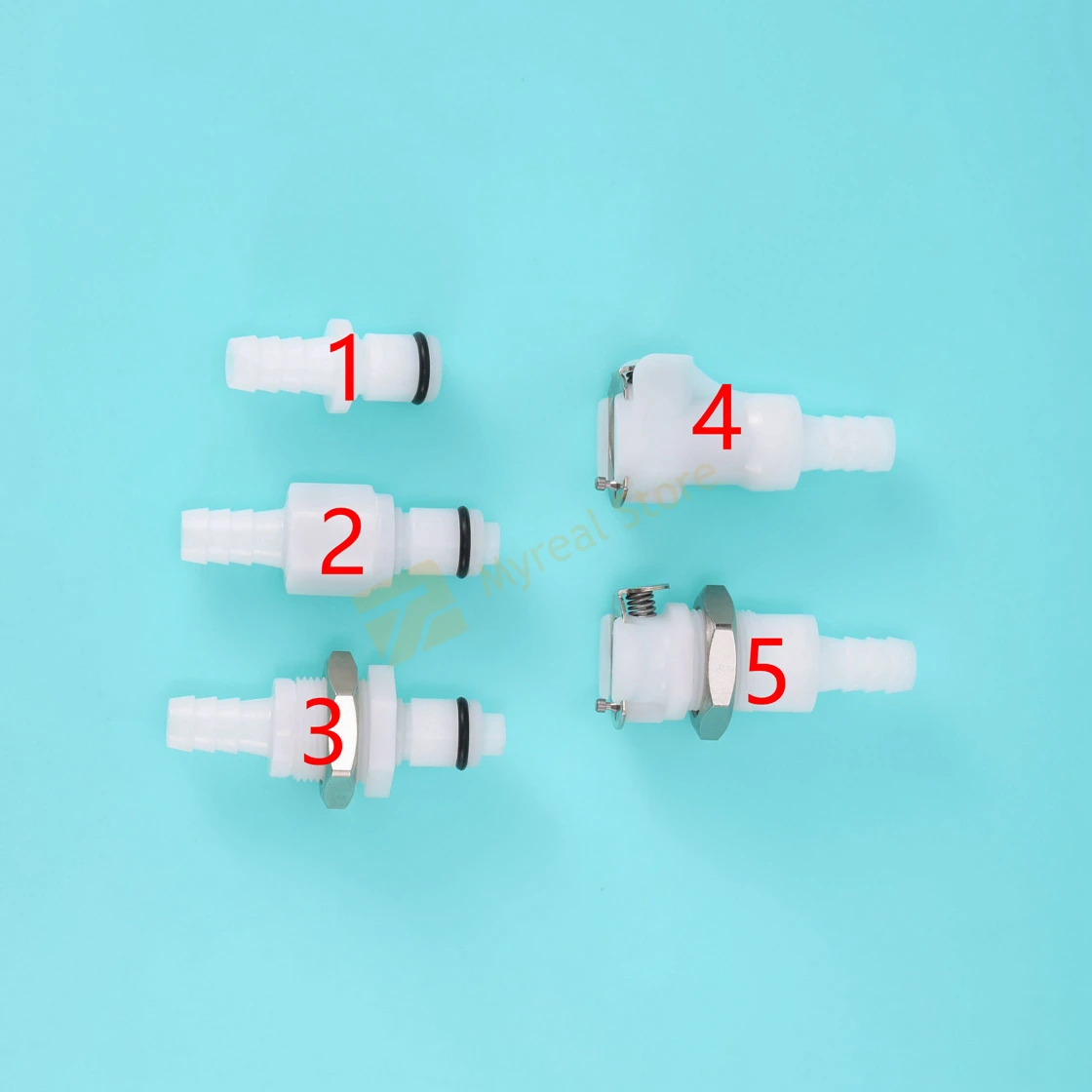 POM Medical Panel Mount Female Quick Disconnect Coupling Hose Barb Air Water CPC Connectors pipe quick connector,aluminum welded joint fitting