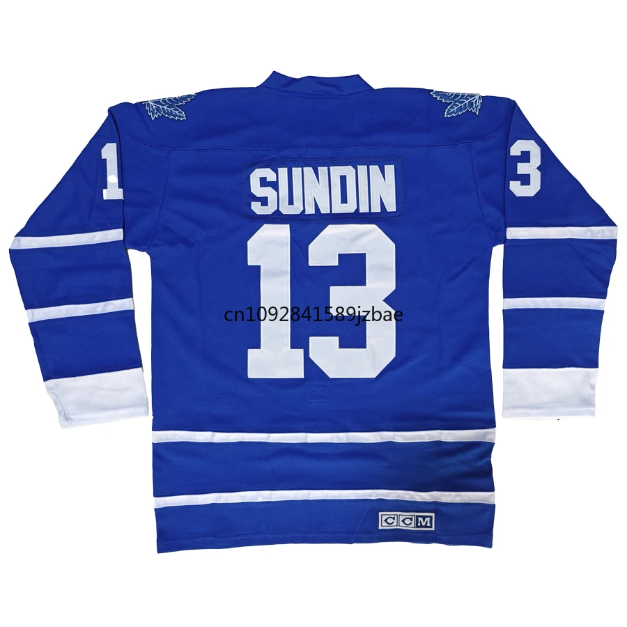 Ice Hockey Jerseys Mats Sundin Canada Toronto Retro 21 Borje Salming 22 Tiger Williams All Stitched Us M-3XL