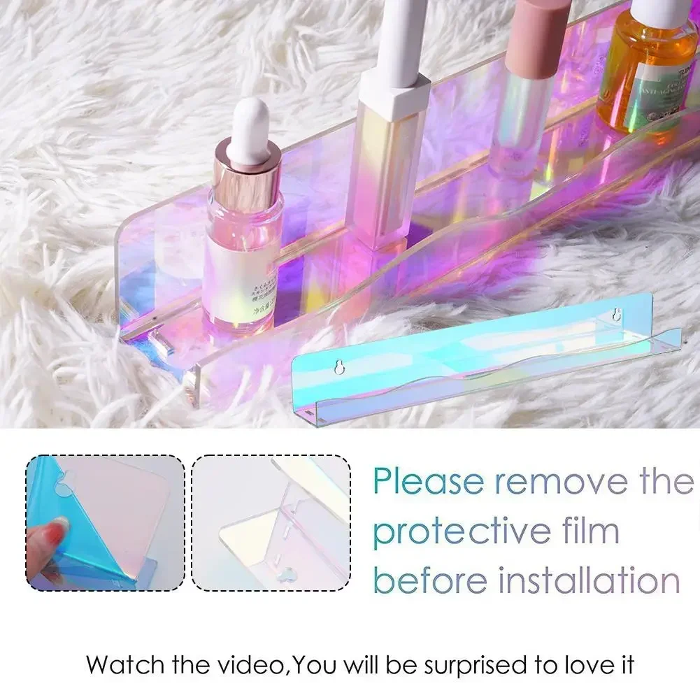 

Настенные радужные полки для книжной полки, 2 шт.