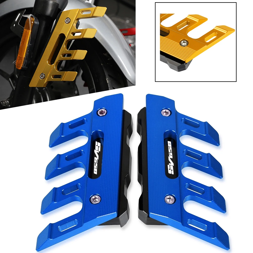 

For Suzuki SV650 S / X SV650S 1999-2003 2008 2009 SV 650 2011-2020 Front Fender Side Protection Guard SV650 S X Mudguard Sliders