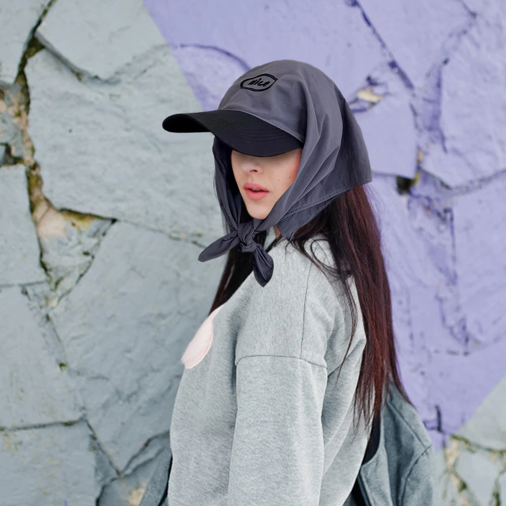 Ins Personalized Contrasting Color Plaid Strap Sun Hats Quick Drying Sun Protection Hat for Summer Beach  UV Protection Beach Su