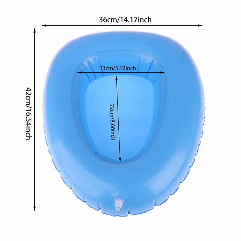 Portable Household Inflatable Bedpan Comfort Breathable Elderly Patient Care Anti Bedsore Air Cushion Potty