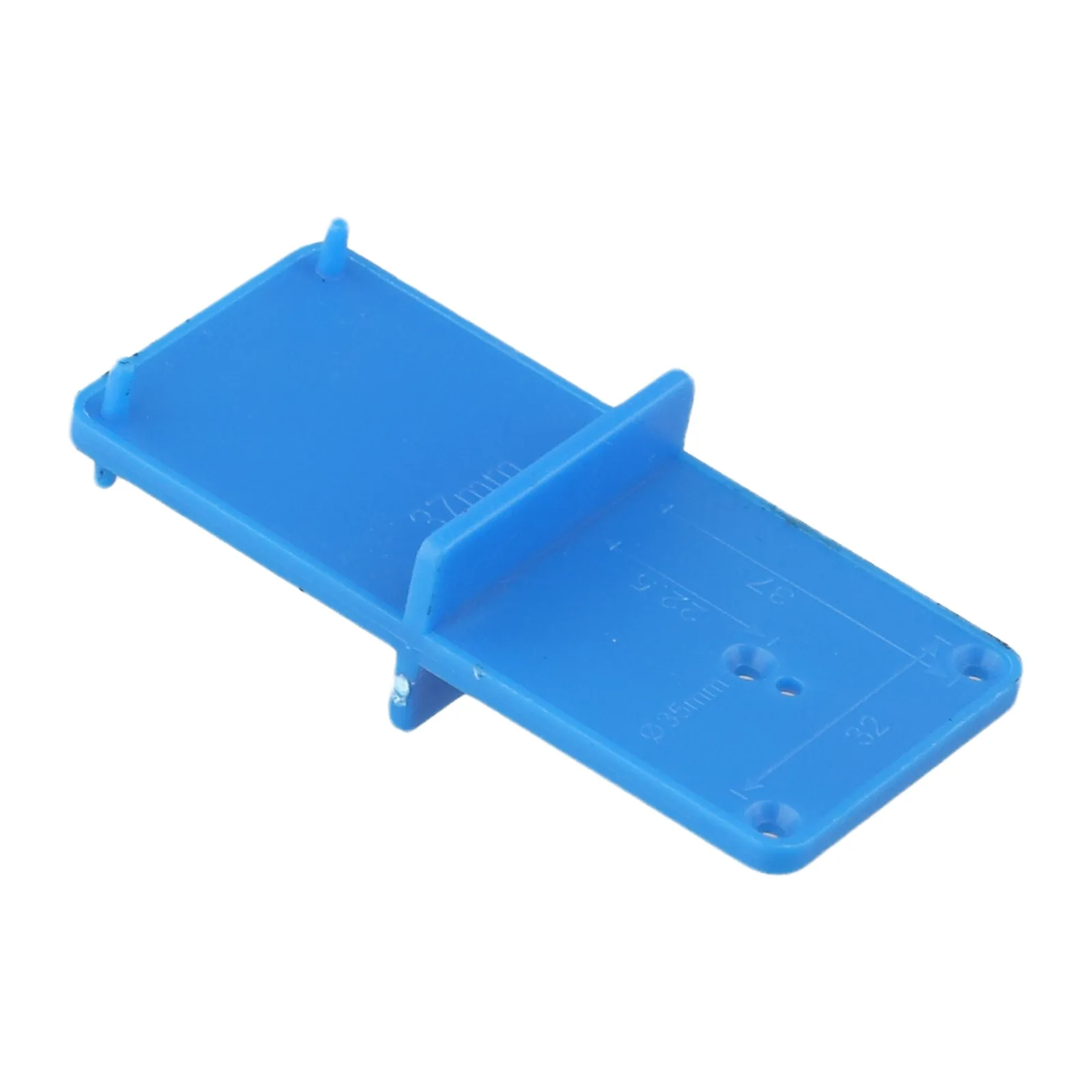 

Handy New Portable Practical Cabinet Guide Locator Punch Locator Hole Opener Positioning Board Orange 85*40*22mm