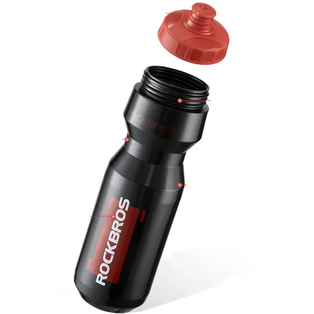 ROCKBROS Bicycle Water Bottle Cycling Water Bottle Cage 750ML Portable Kettle Sports Flask Holder Bike Running Climbing Cup 2