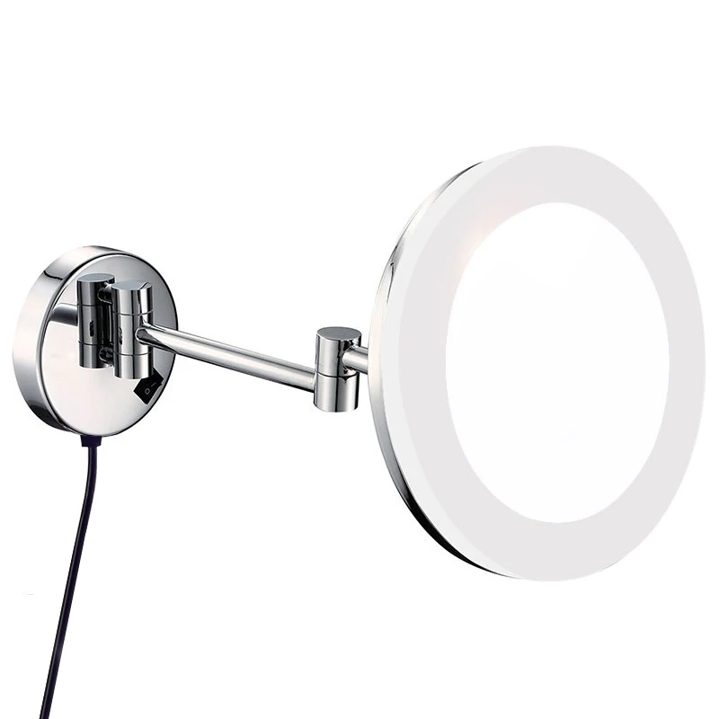 stainless steel quick loading liquid level gauge angle valve mirror polished sanitary glass tube with sampling valve GURUN 8''360 Rotate  Wall Mounted Bright Lighted Makeup Mirrors with LED Light and Magnification Chrome Polished Bath Hotel