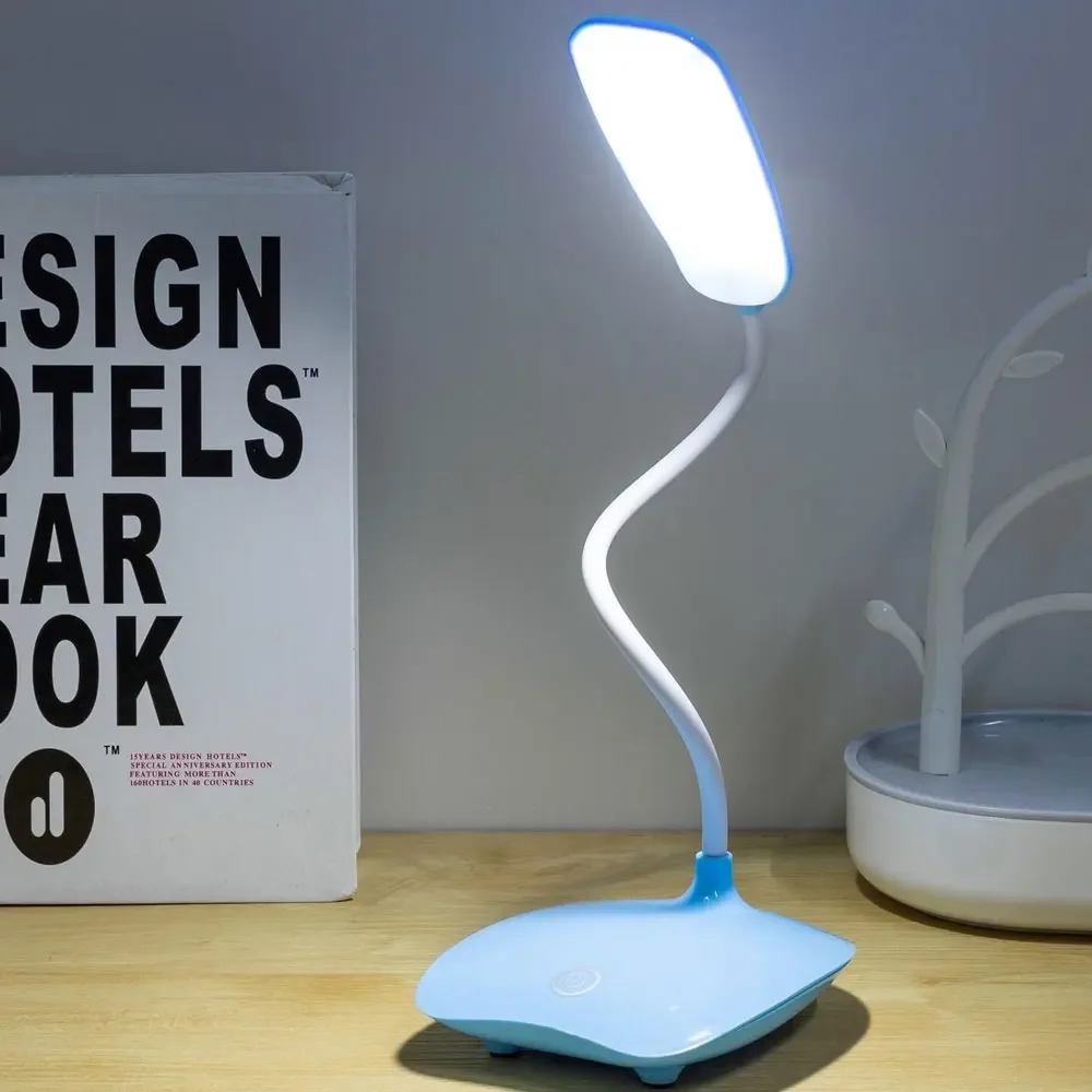 Description Picture 6 of itemDimmable LED Desk Lamp Touch Table Lamp DC5V 400mah Rechargable Night Light Touch 3 Gear Dimming Portable Book Reading Lamp