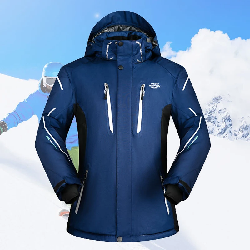 

2022 Winter Sport Men Ski Coat Waterproof Male Snow Jacket Warm Snowboard Man Outerwear Windproof T Mountain Tracksuit Clothes