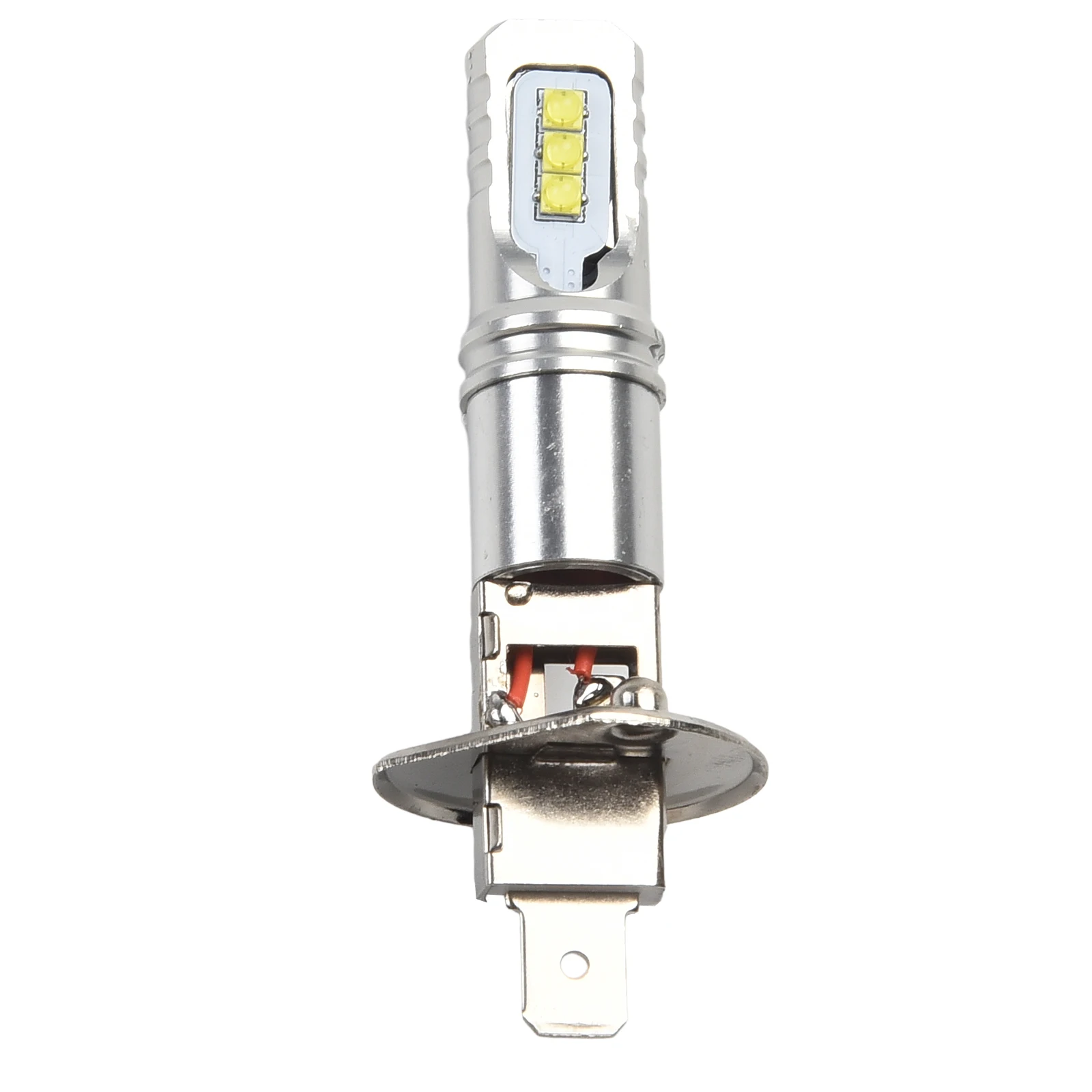 쉬운 설치 전면 헤드라이트, 하이 로우 빔 안개등, 왼쪽 금속, 2x 내구성, H1 LED 전구, DC 12V, 6 LED/전구